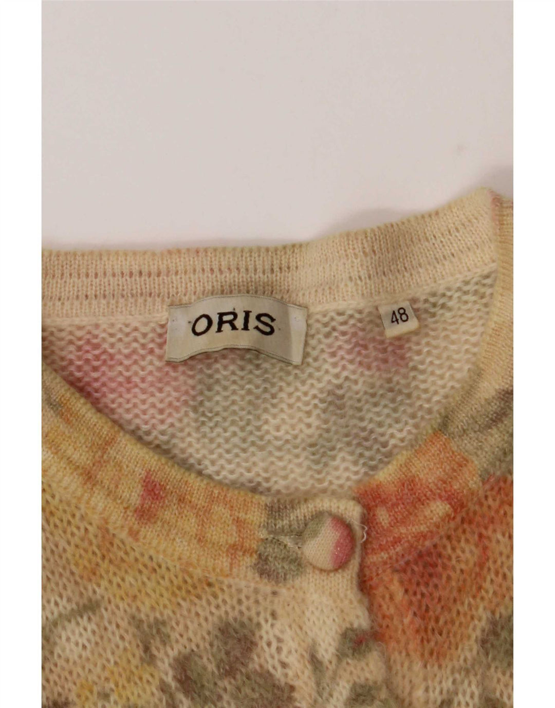 Pulover cardigan Oris pentru femei IT 48 XL Multicolor Floral