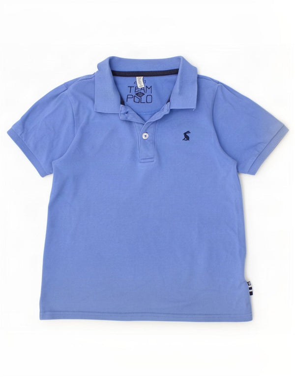 Tricou Polo Joules Băieți 7-8 Ani Bumbac Albastru