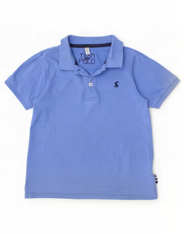 Tricou Polo Joules Băieți 7-8 Ani Bumbac Albastru