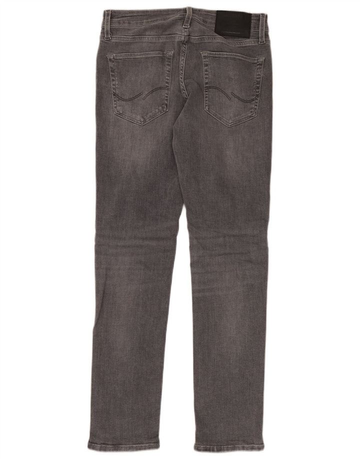 JACK & JONES Blugi slim pentru bărbați W28 L30 bumbac gri