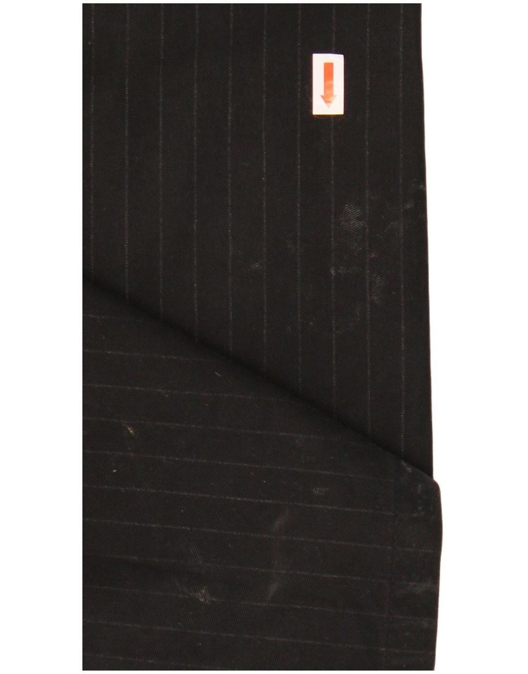 TOMMY HILFIGER Pantaloni drepti pentru femei L32 L32 bumbac cu dungi negre