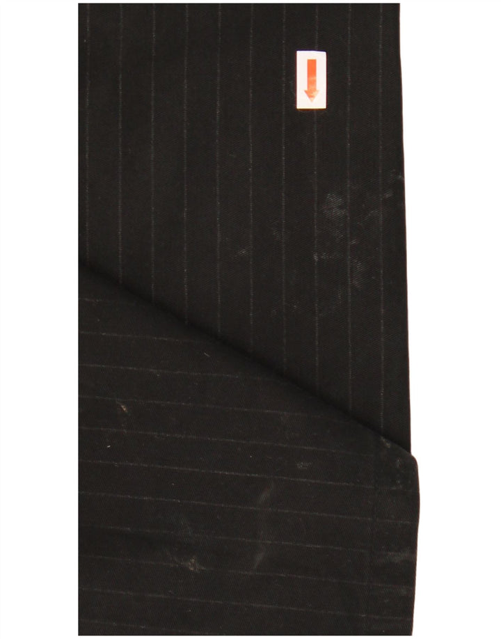 TOMMY HILFIGER Pantaloni drepti pentru femei L32 L32 bumbac cu dungi negre