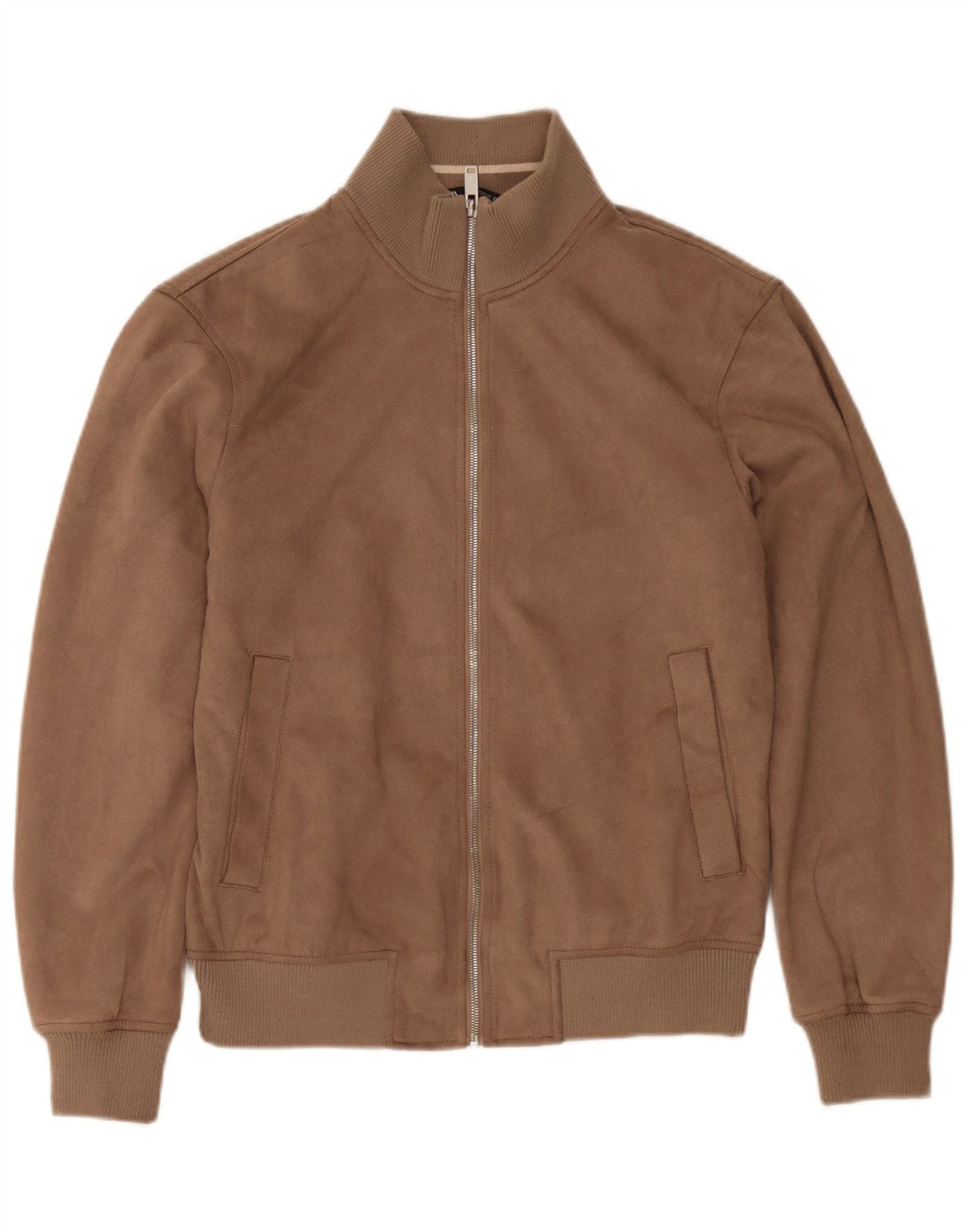 Bomber pentru bărbați Zara UK 38 Maro Mediu