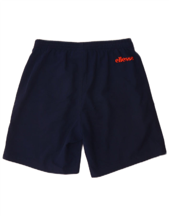 Pantaloni scurți sport Ellesse pentru băieți 11-12 ani poliester bleumarin
