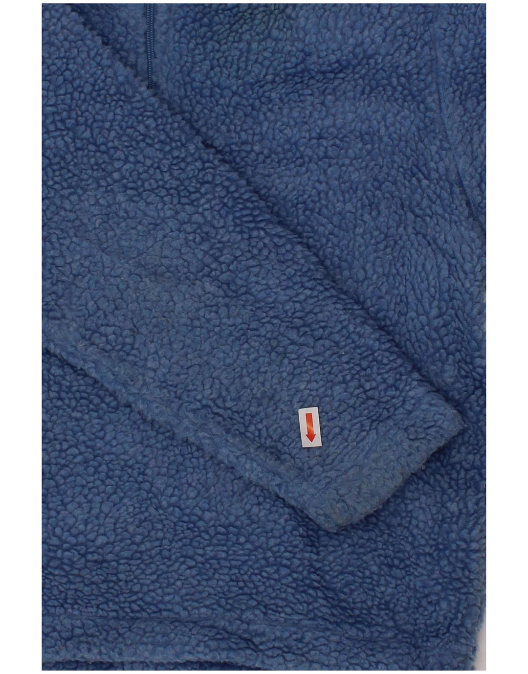 NAPAPIJRI Pulover pentru băieți, cu grafic, cu fermoar și decolteu, 3-4 ani, poliester, albastru