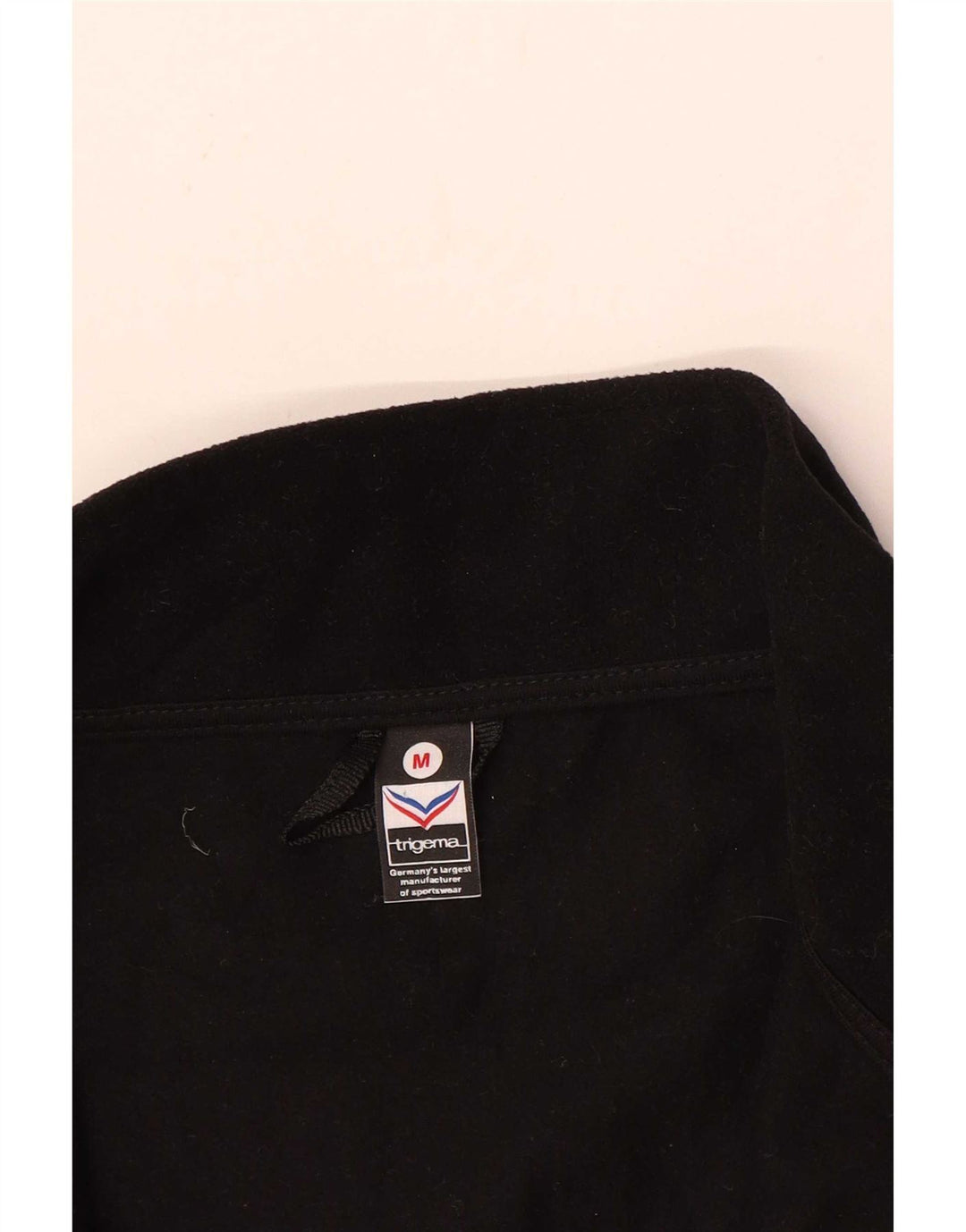 Gilet pentru femei Trigema Fleece UK 14 Medium Black Poliester