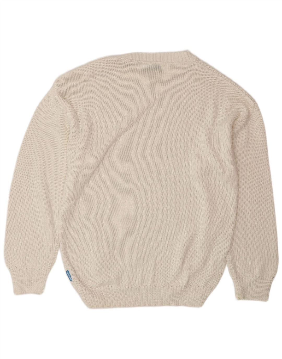 Pulover pentru bărbați Carrera cu gât crew pulover XL bumbac alb