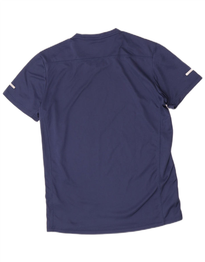 Tricou pentru bărbați Adidas Aeroready Top mic poliester bleumarin