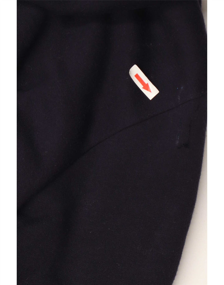 Pardesiu Sherpa supradimensionat pentru femei Lands End UK 10 Mic bleumarin