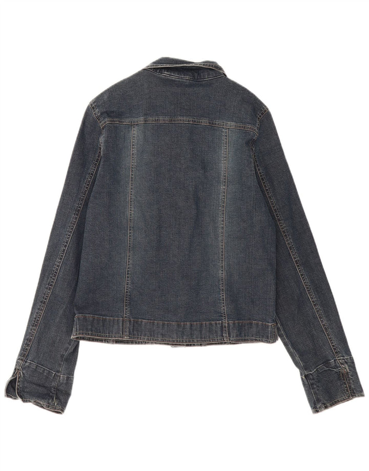 Jachetă de blugi pentru femei SASHA UK 12 Medium Bleumarin