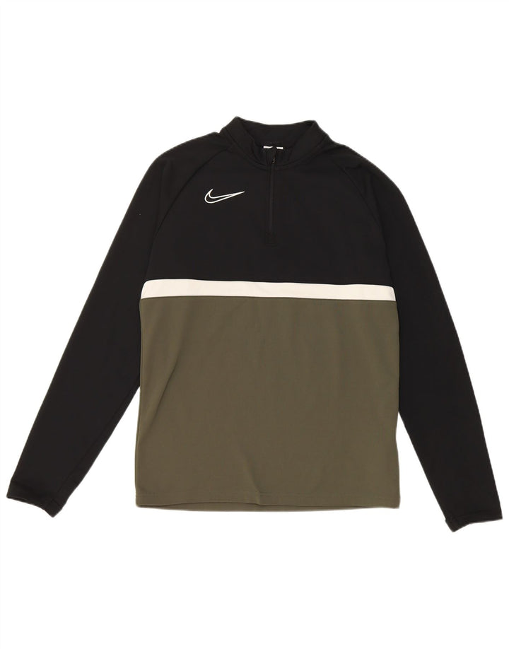 Trening pentru băieți Dri Fit Pullover Top 12-13 ani mare verde