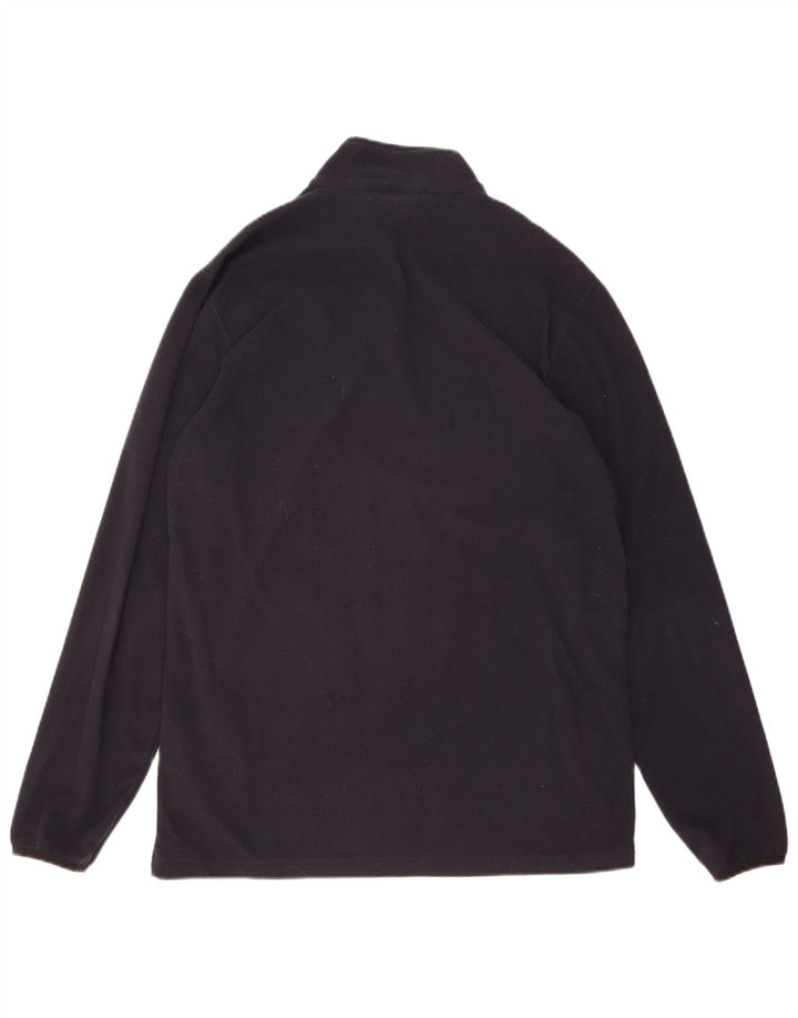 Pulover din lână pentru bărbați Champion, cu fermoar, 2XL, poliester bleumarin