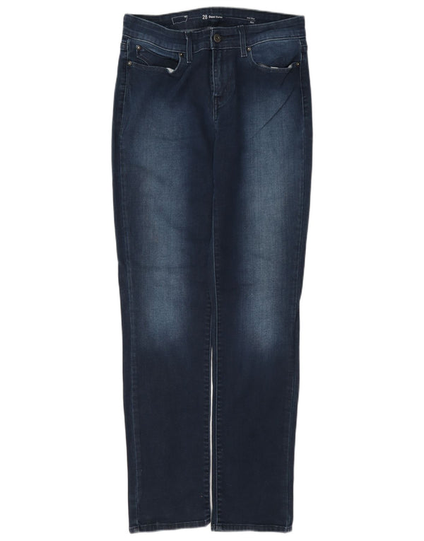 Blugi Levi's Demi Curve, slim, cu talie medie, W28 L32, bumbac bleumarin