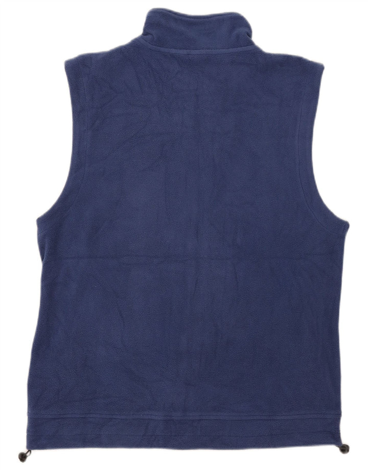 Canada pentru bărbați fleece gilet UK 42 XL albastru poliester