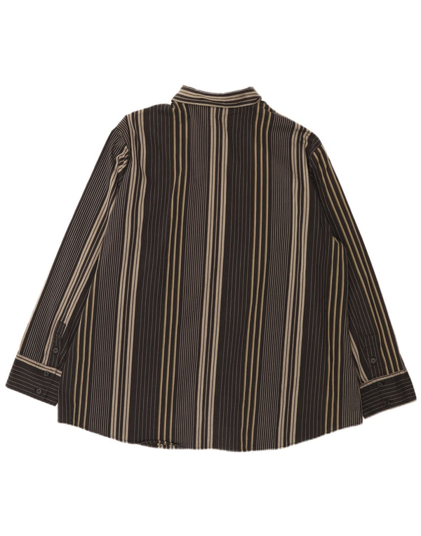 Cămașă supradimensionată pentru femei ELENA MIRO UK 18 XL cu dungi negre