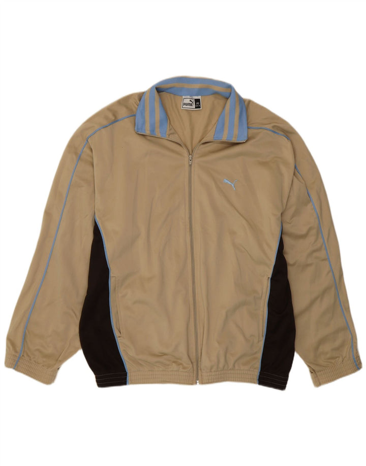 Jachetă de trening pentru bărbați Puma, XL, bej, poliester color bloc