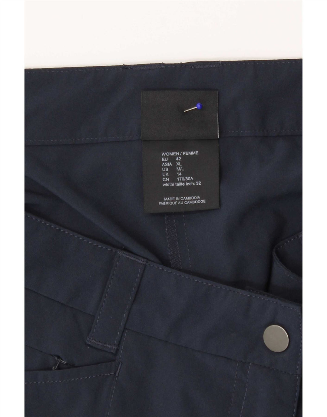 Jack Wolfskin Fusta pentru femeie UK 14 Medium Bleumarin