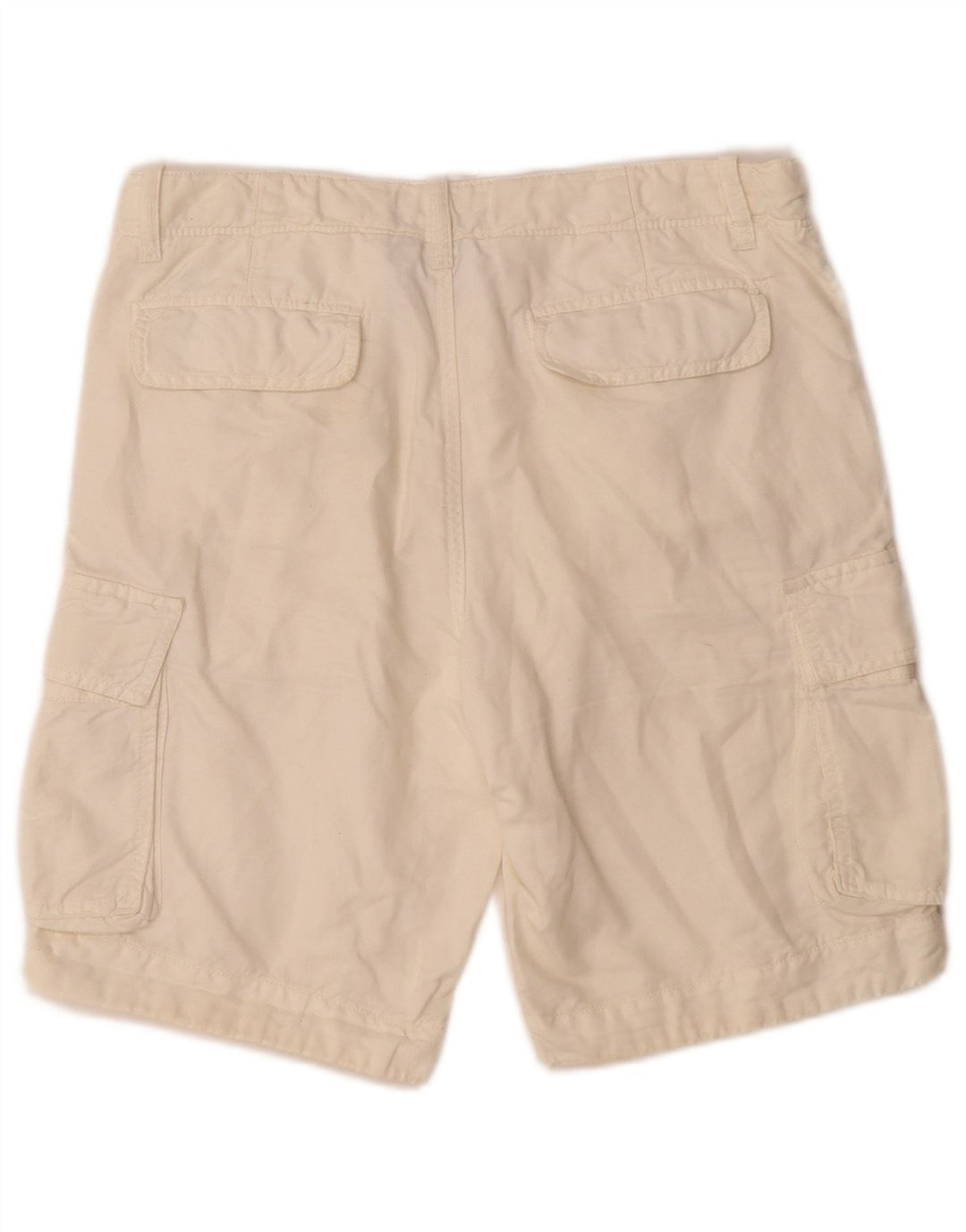 Pantaloni scurți Woolrich pentru bărbați Penn-Rich Graphic Cargo Small W29 Off White Linen