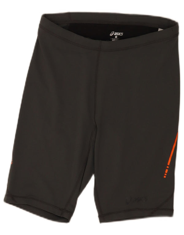 Pantaloni scurți sport Asics Motion Dry pentru femei UK 12 Medium Gri poliester Sport