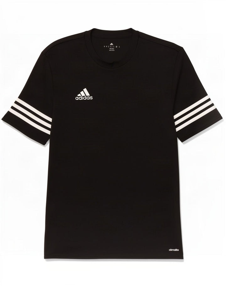 Tricou Adidas Climalite pentru bărbați Top mic poliester negru
