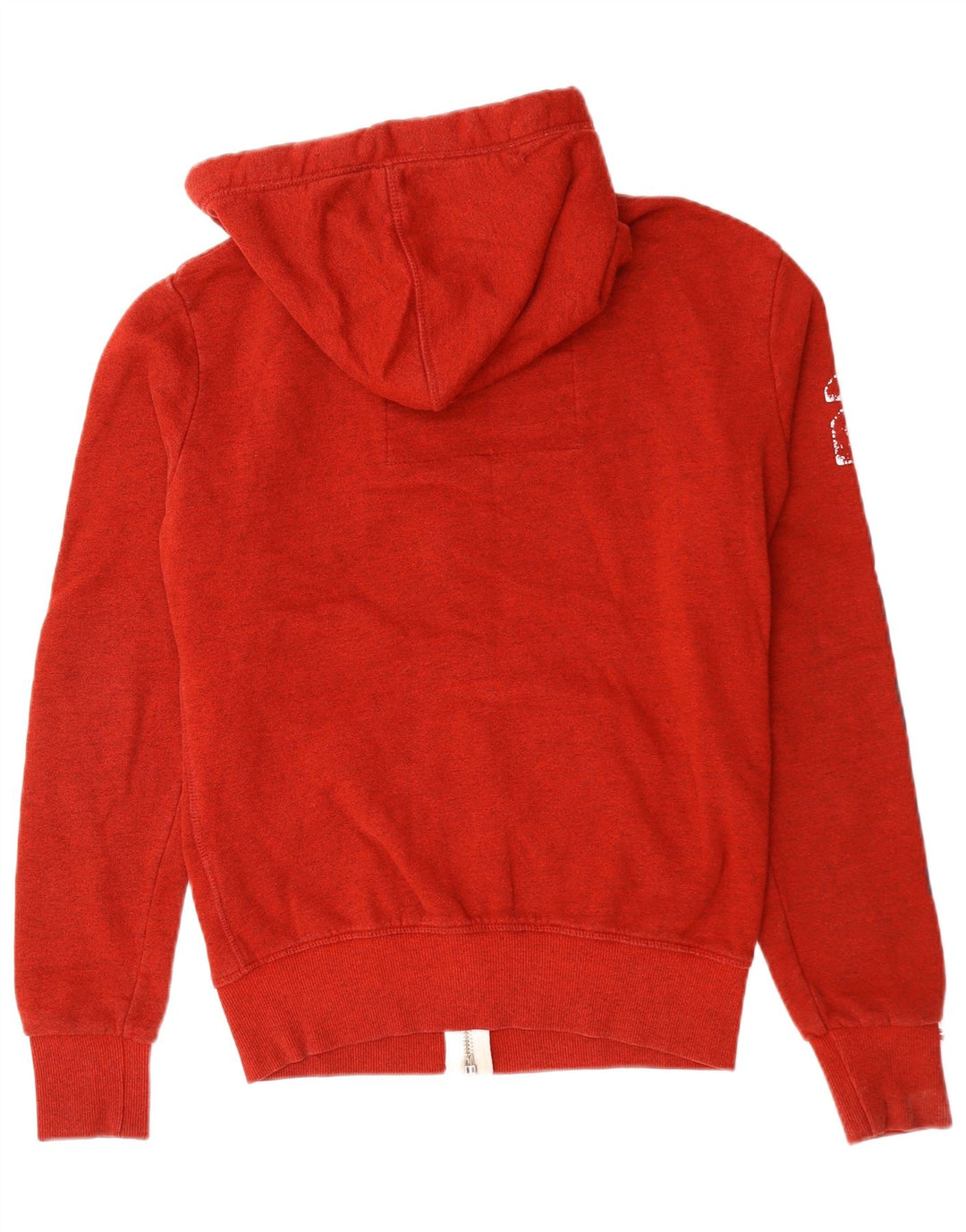 Pulover pentru bărbați Superdry Graphic Zip Hoodie Bumbac roșu mic
