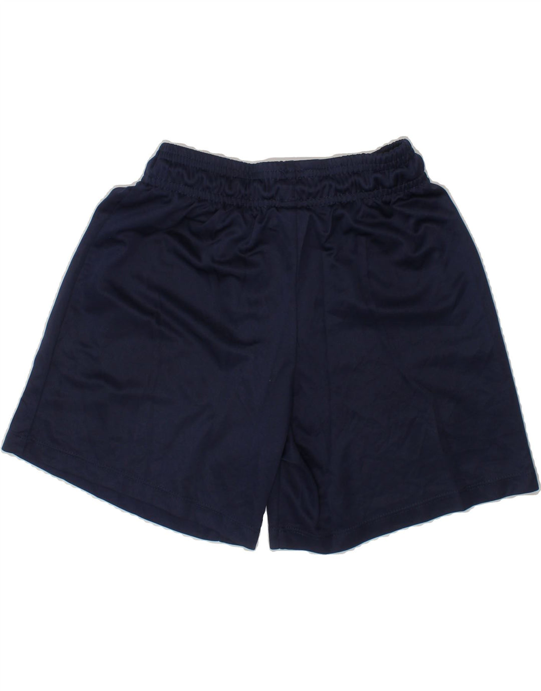 NIKE Boys Graphic Sport Shorts 8-9 Years Small Navy Blue Polyester Vintage Nike and Second-Hand Nike from Messina Hembry 