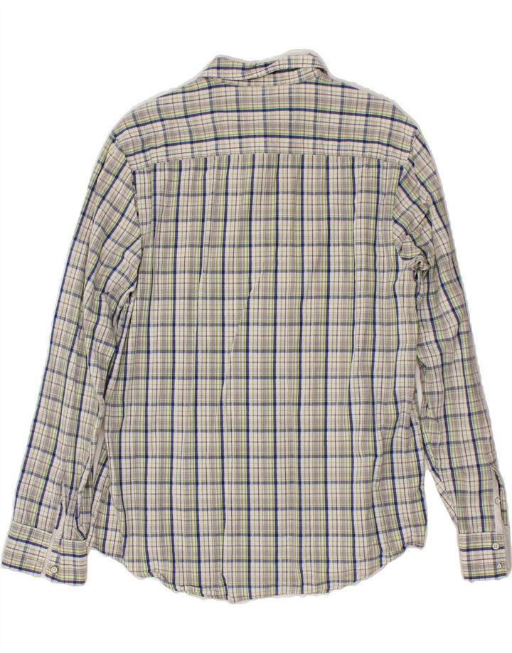 PENGUIN Mens Heritage Slim Fit Shirt Large Multicoloured Check Cotton Vintage Penguin and Second-Hand Penguin from Messina Hembry 