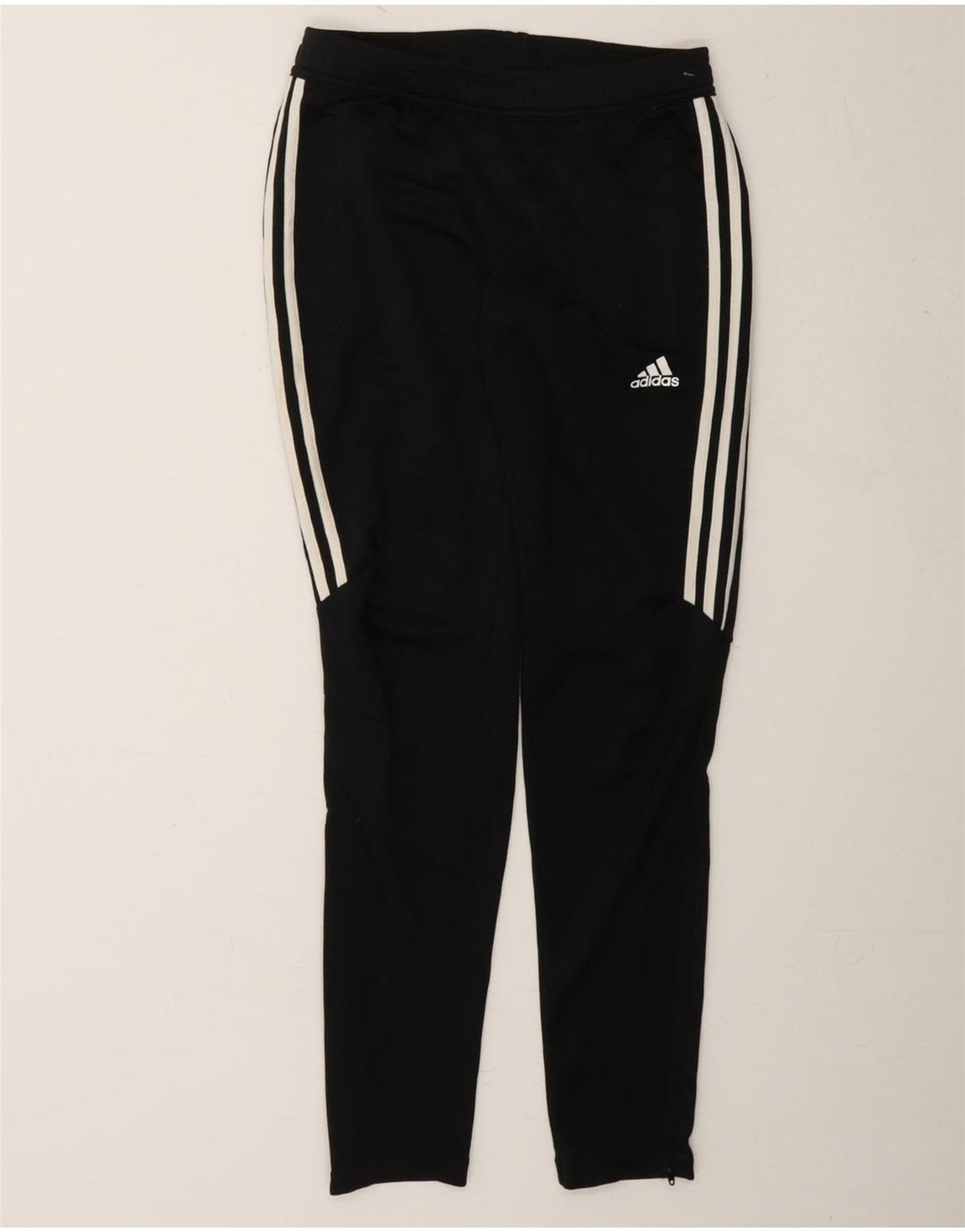ADIDAS Womens Climacool Tracksuit Trousers UK 8/10 Small  Black Polyester Vintage Adidas and Second-Hand Adidas from Messina Hembry 