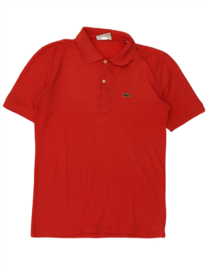 Tricou polo Lacoste pentru bărbați, bumbac roșu mic