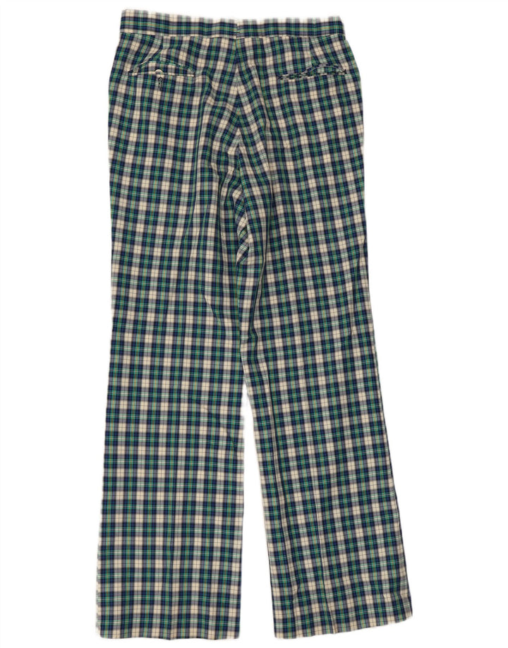 Pantaloni casual drepti pentru bărbați Izod L30 L32 verde check