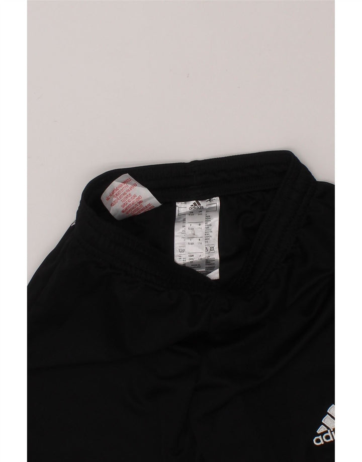ADIDAS Boys Aeroready Sport Shorts 5-6 Years  Black Polyester Vintage Adidas and Second-Hand Adidas from Messina Hembry 