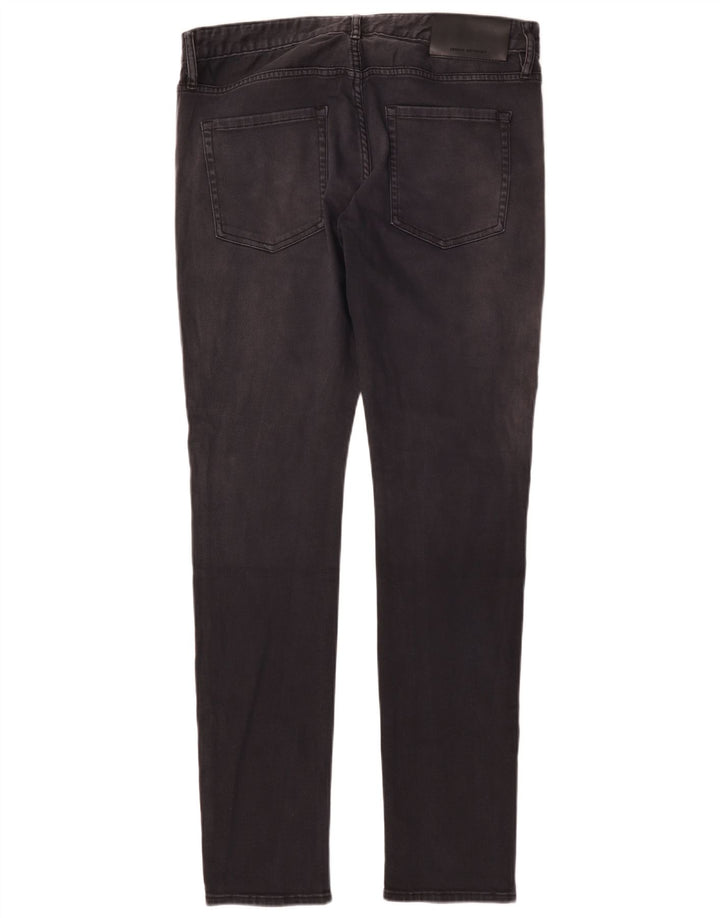 Blugi slim pentru bărbați Armani Exchange W34 L33 bumbac negru