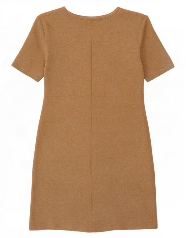 Rochie Schimbată pentru Damă Zara UK 10 Mic Bej