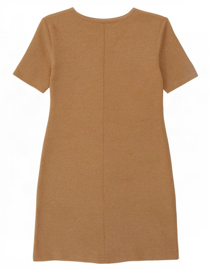 Rochie Schimbată pentru Damă Zara UK 10 Mic Bej