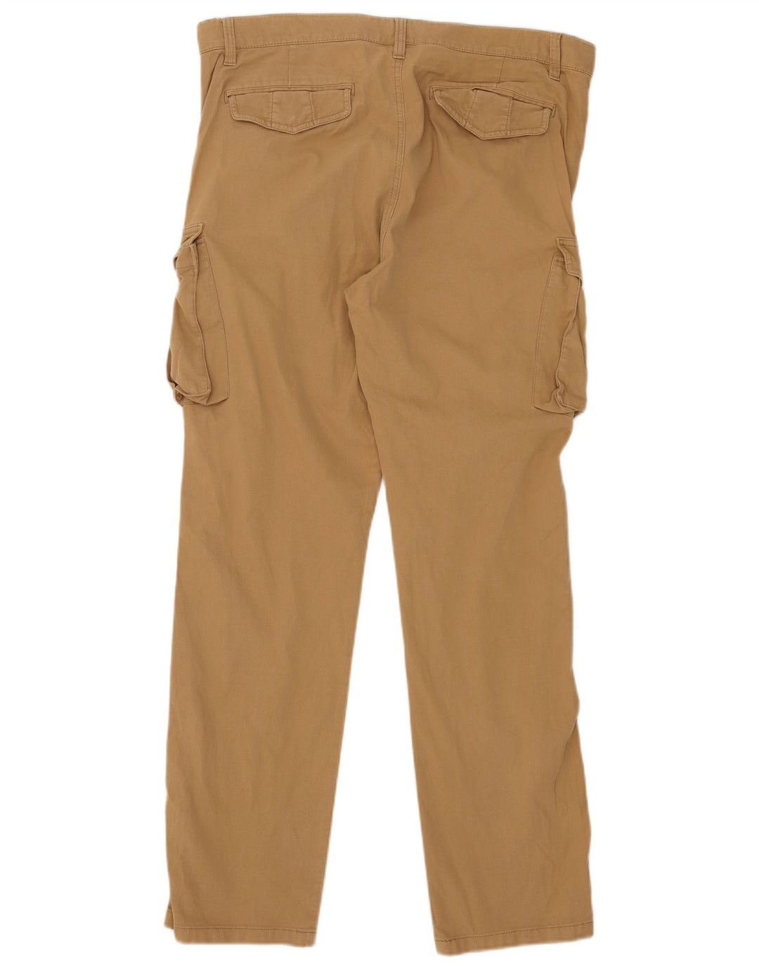 Pantaloni cargo drepti pentru bărbați Benetton W36 L31 bej