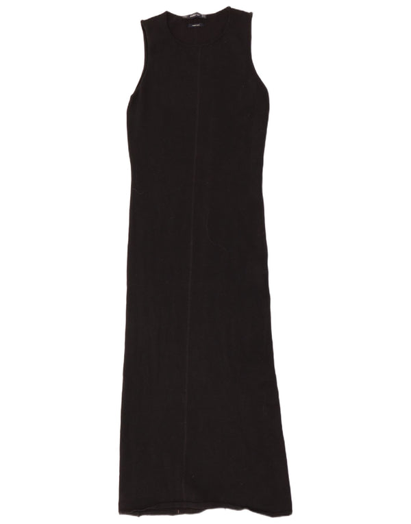Rochie cu pulover fără mâneci Zara pentru femei UK 12 Lână merinos neagră medie