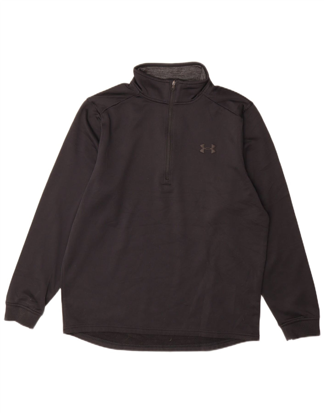 Hanorac pentru bărbați, Cold Gear, cu o formă lejeră, Jumper mediu negru