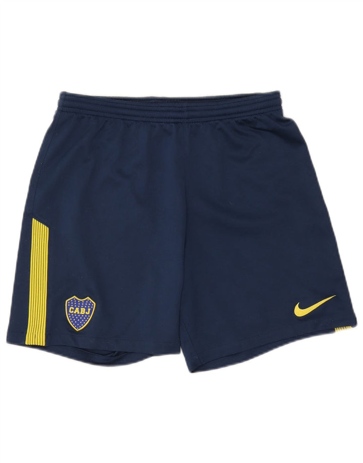 Pantaloni scurți sport Nike pentru bărbați Boca Juniors, medii, albastru, poliester color bloc