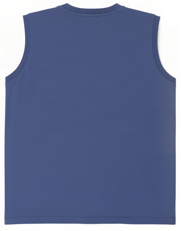 Diadora Mens Vest Top Large Blue Bumbac