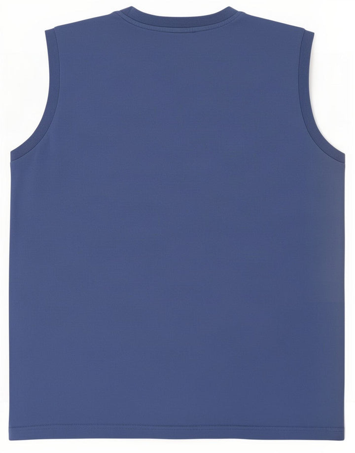 Diadora Mens Vest Top Large Blue Bumbac
