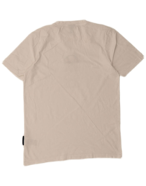 Tricou grafic pentru bărbați Ellesse Top, mediu alb, bumbac