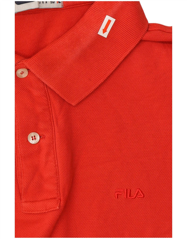 Tricou polo pentru bărbați FILA IT 48 Medium Red