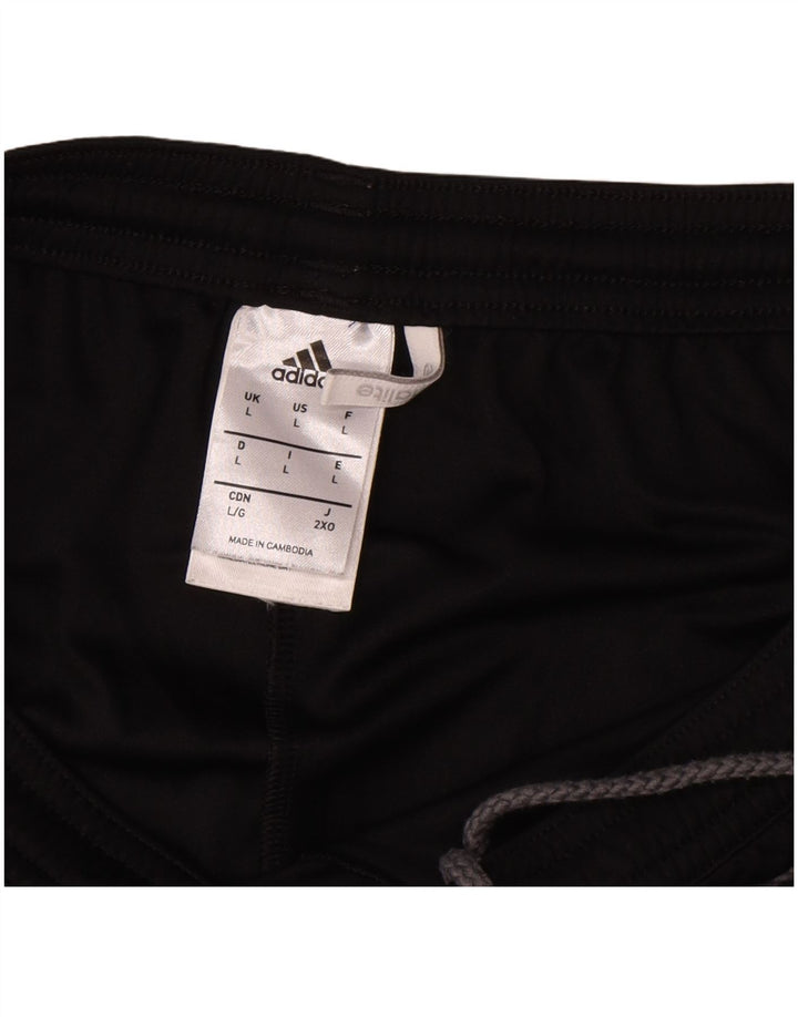Pantaloni scurți sport Adidas Climalite pentru bărbați, mari, negru, poliester