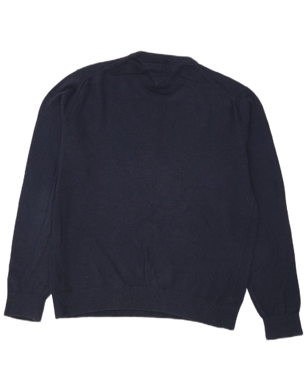 Pulover pentru bărbați Tommy Hilfiger, cu gât crew, 2XL, bumbac bleumarin