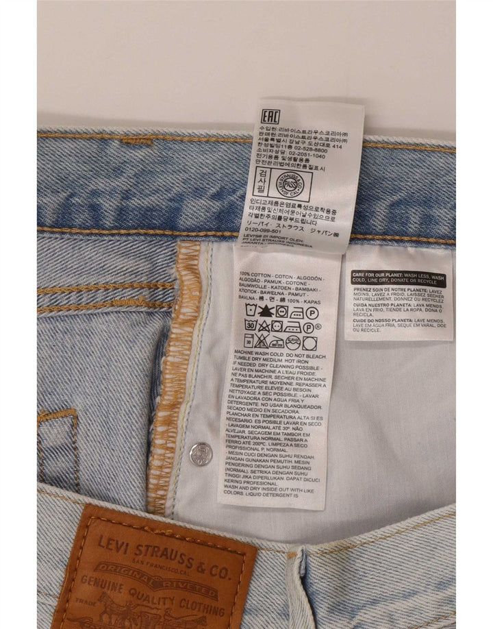 Fusta mini denim Levi's W32, mare, albastru, bumbac