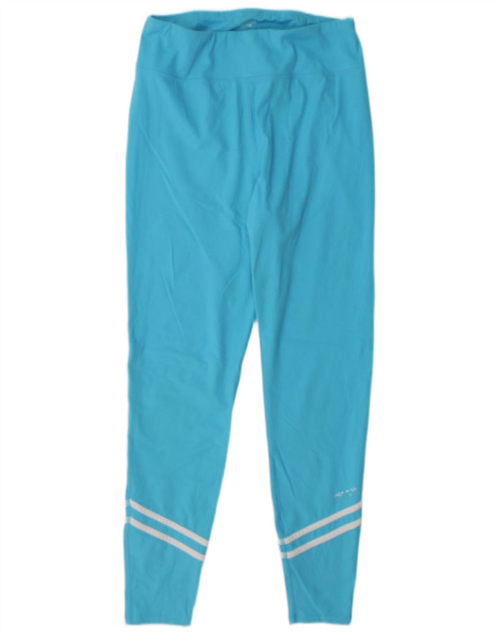 JACK WILLS Leggings pentru femei UK 14 Poliester mare cu dungi albastre