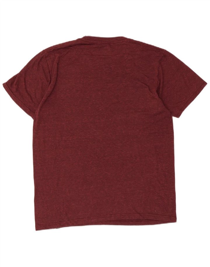 Tricou grafic pentru bărbați Hurley Top Medium Maroon Poliester