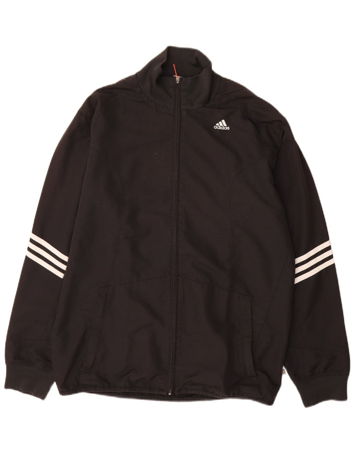 Jachetă pentru trening Clima 365 ADIDAS pentru bărbați, poliester negru mic