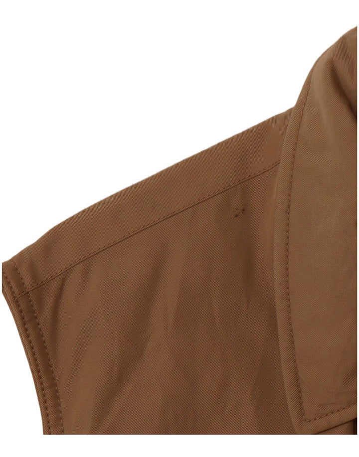 PAUL & SHARK Gilet utilitar pentru bărbați UK 38 Medium Beige Nylon