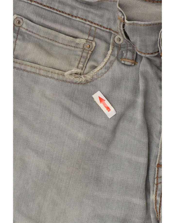 Pantaloni scurți Levi's 511 Slim Fit din denim W31, bumbac albastru mediu